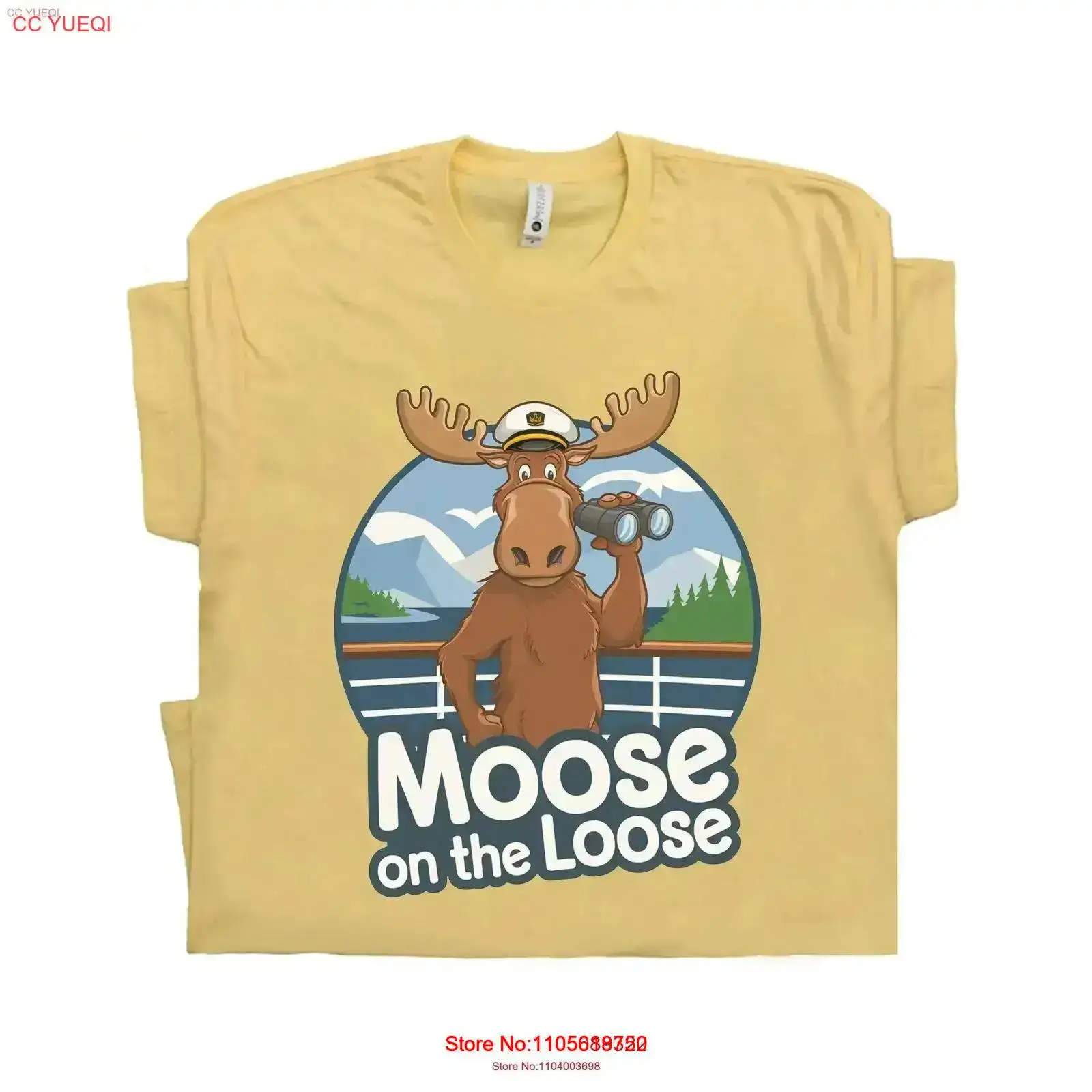 Outdoor Adventure Group - Camiseta Moose Alaska Cruise para aventureros