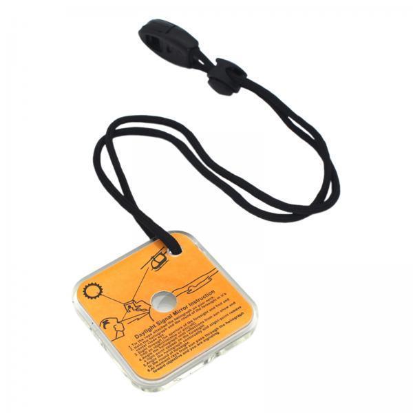 Outdoor Adventure Activities - Espejo de Señalización de Emergencia Portátil,