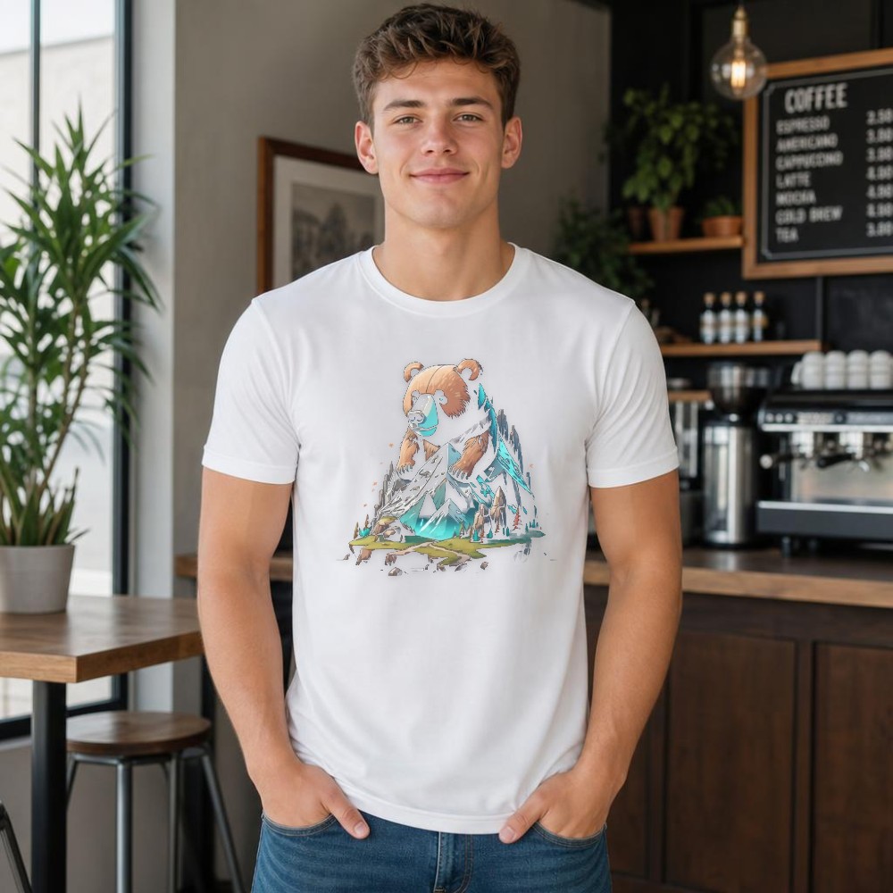 Outdoor Adventure Vacations - Camiseta para hombre con estampado de