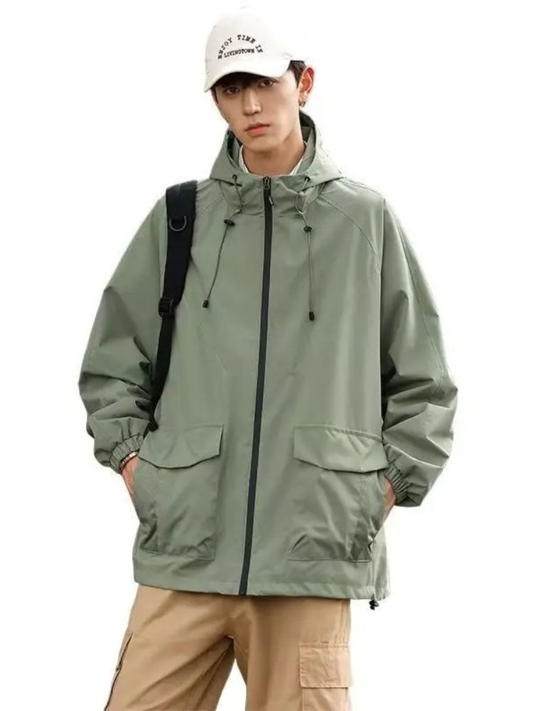 Outdoor Adventure Hong Kong - Chaqueta con capucha para exteriores para