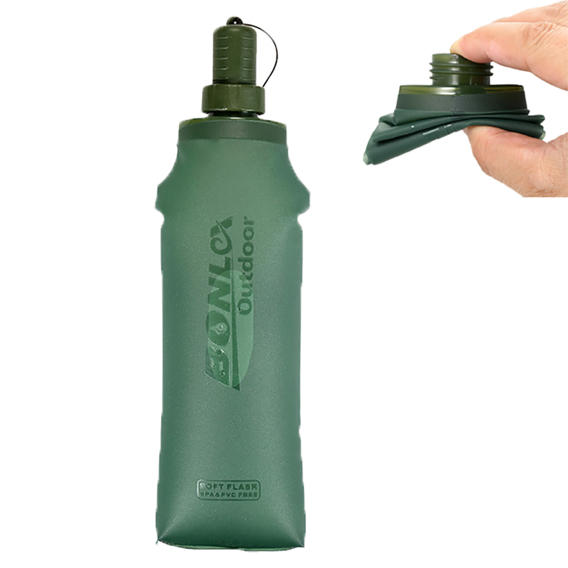 Outdoor Adventure Kit - Bolsa de agua plegable de 250ml
