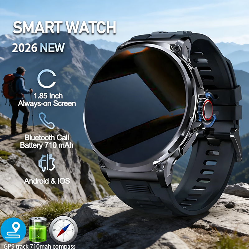 Outdoor Adventure Holidays - Reloj Inteligente Deportivo para Hombre, 710