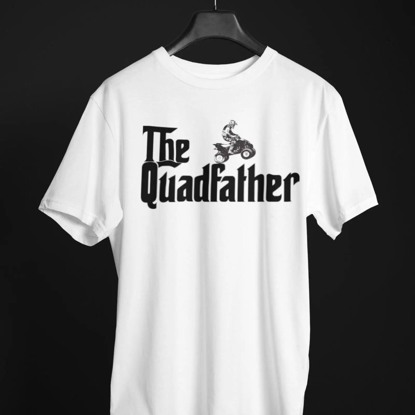 Outdoor Adventure Quad Biking - Camiseta divertida The Quadfather para hombre,
