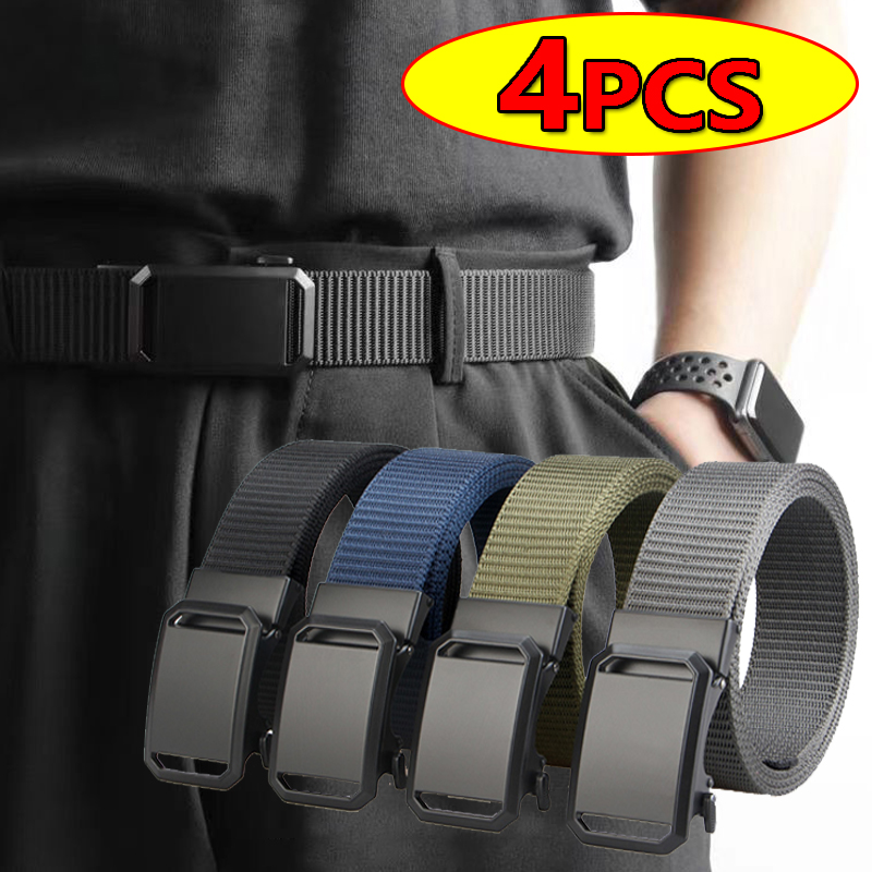 Outdoor Adventure Training - Cinturón Táctico de Lona para Hombre