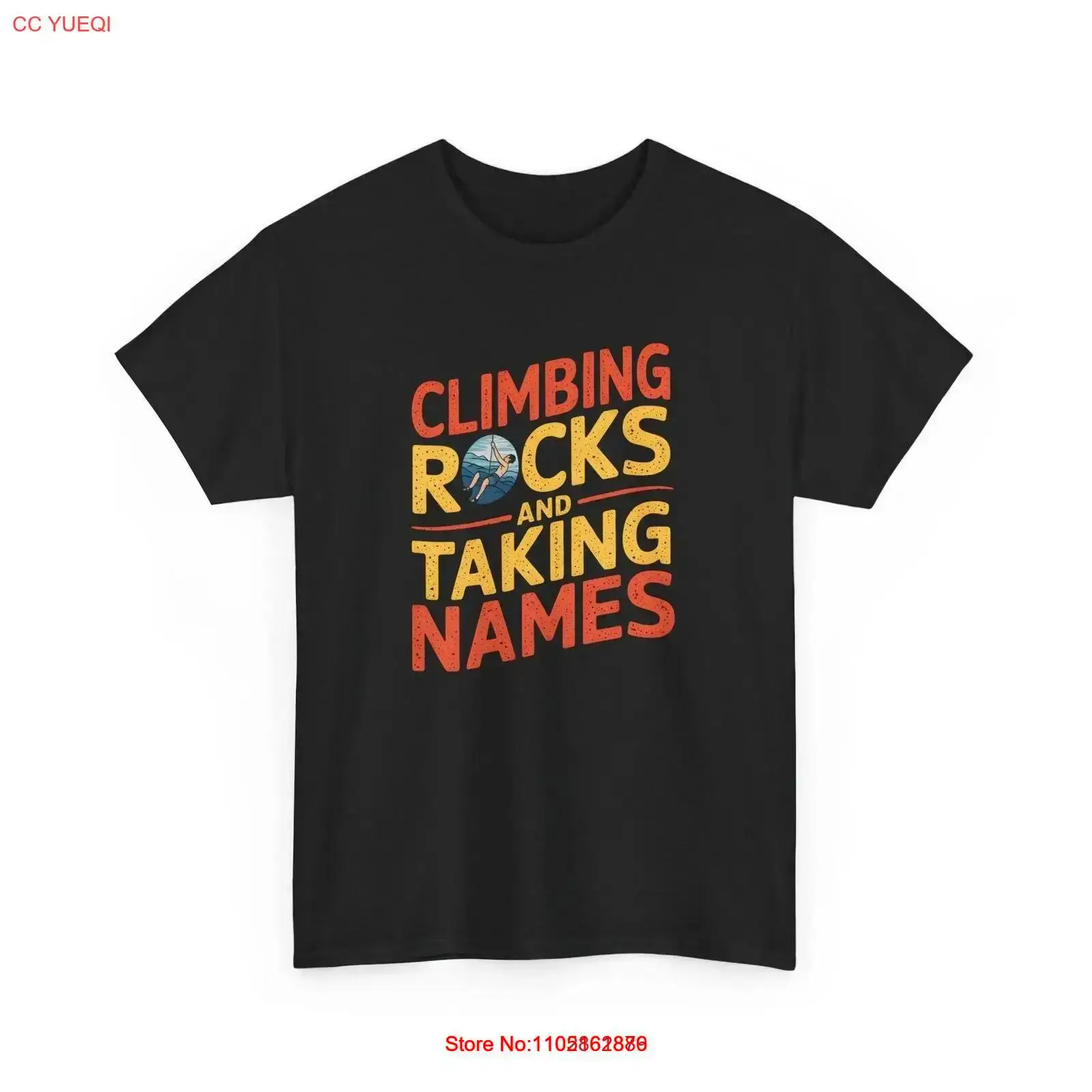 Outdoor Adventure Names - Camiseta de aventura con rocas trepadoras
