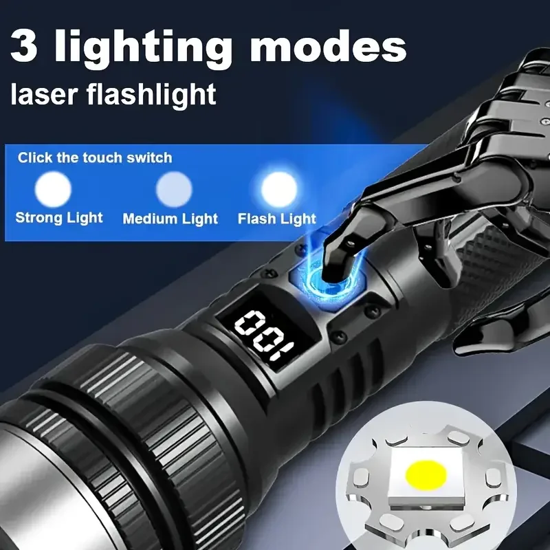 900000 Potente linterna LED LM - Outdoor Adventure Inc reseña y precio