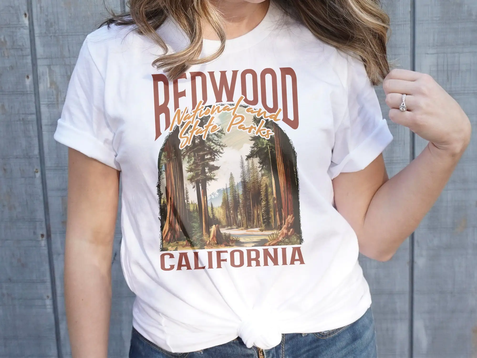 Camiseta de los parques nacion - Outdoor Adventure Vacations reseña y precio