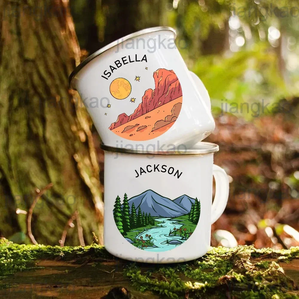 Tazas de Camper personalizadas - Outdoor Adventure Names reseña y precio