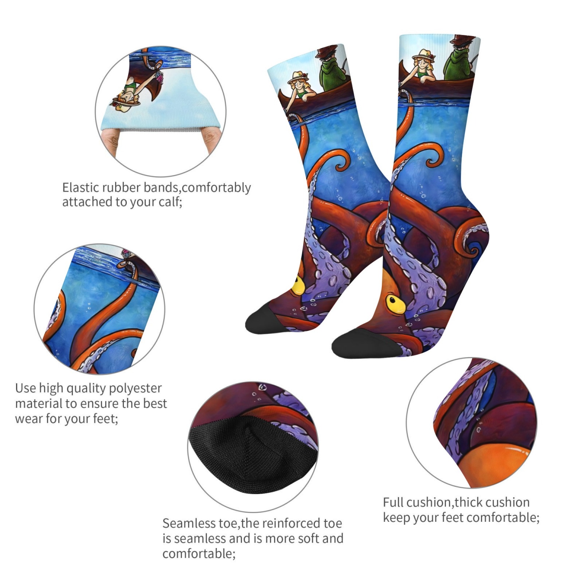 Calcetines con estampado Ocean - Outdoor Adventure Holidays reseña y precio