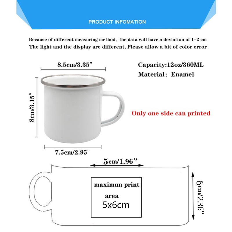 Tazas esmaltadas personalizada - Outdoor Adventure Names reseña y precio