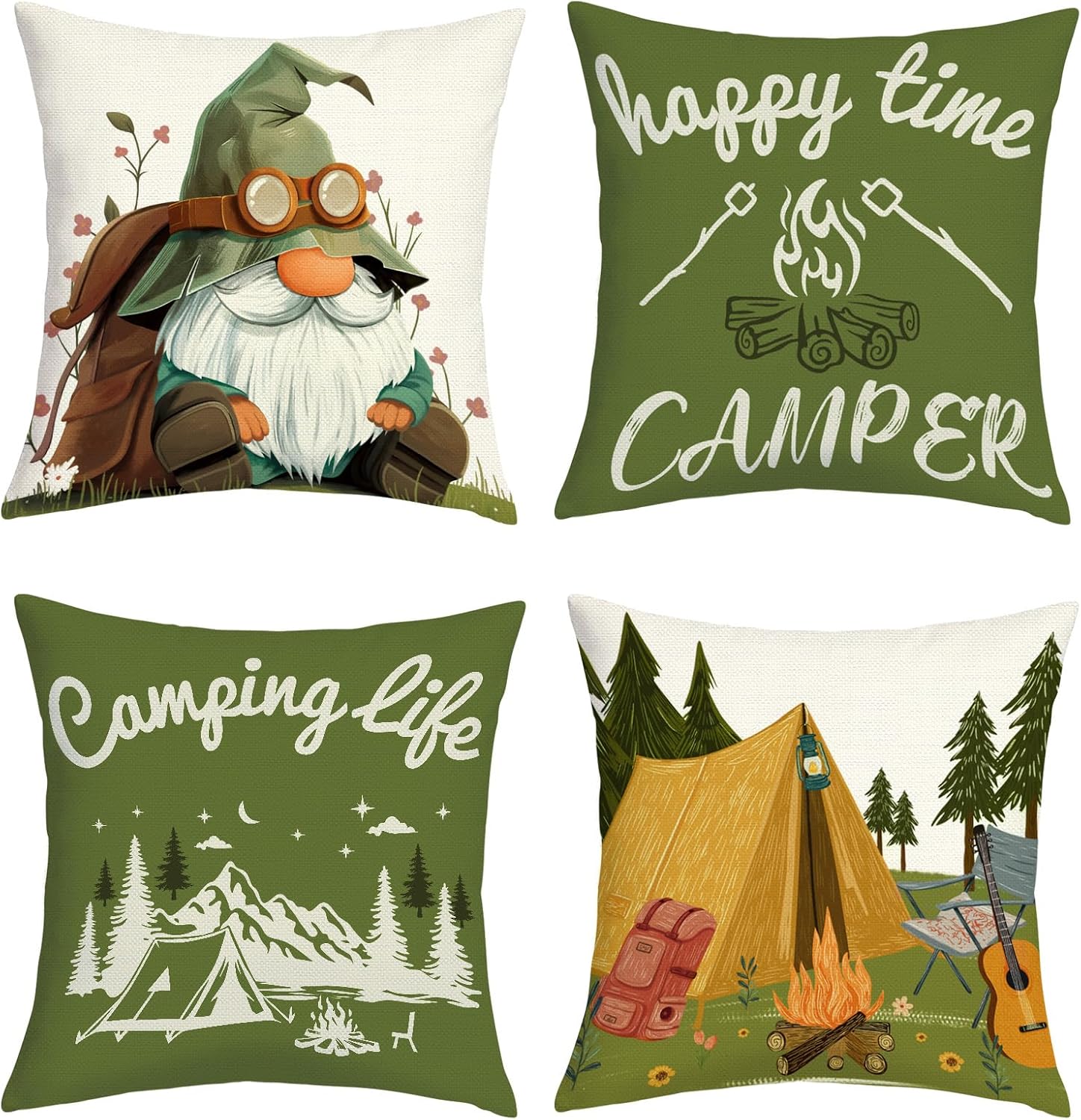 Juego de 4 Cojines Decorativos - Outdoor Adventure Group reseña y precio