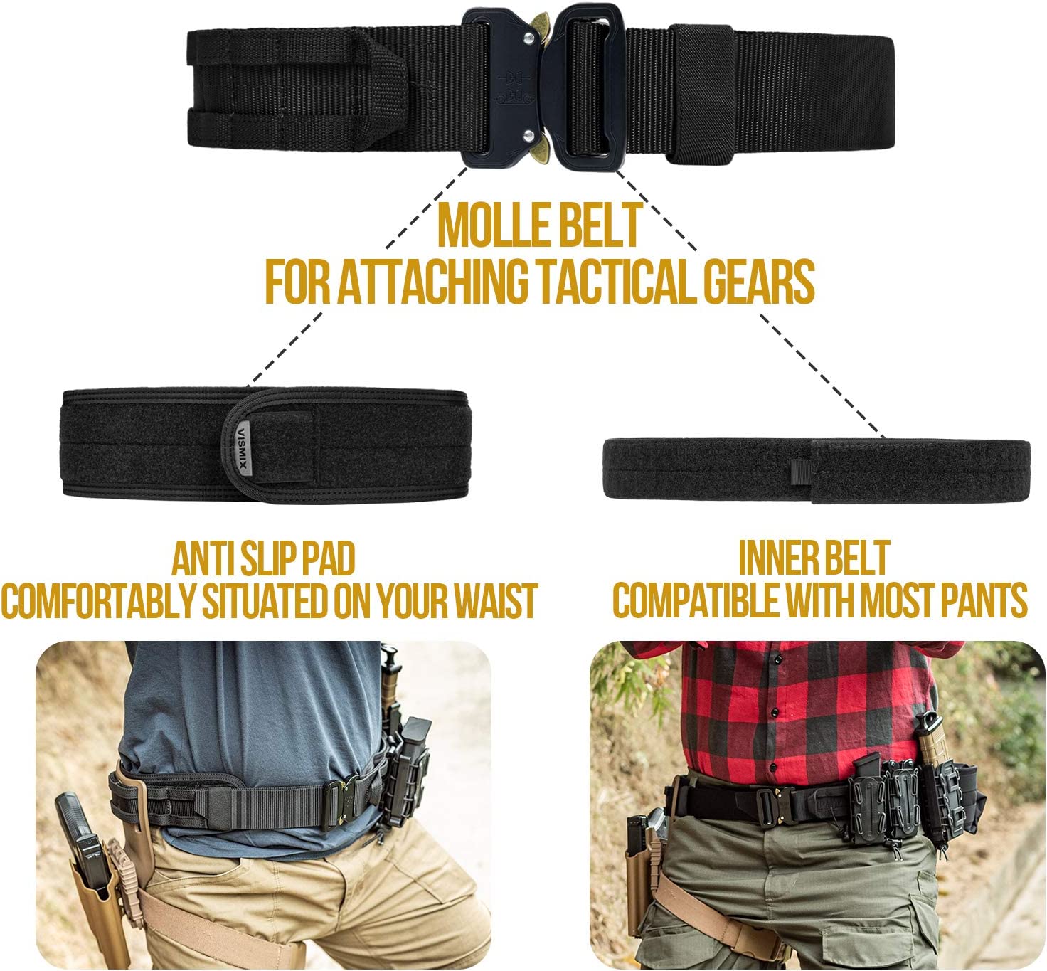 Cinturón de caza Molle al aire - Outdoor Adventure Training reseña y precio